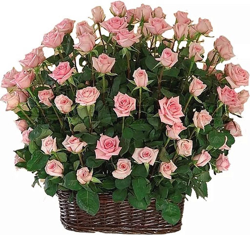 Корзина Розовые Розы