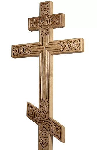 Крест узорный дуб