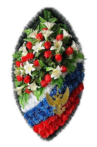 Венок "Триколор"