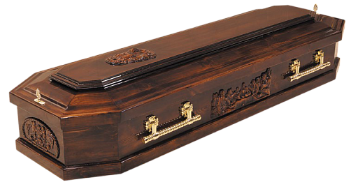 Гроб восьмигранник Ангел